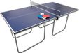 MonsterShop Table de ping-pong Pliable Bleu