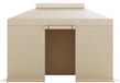 VEVOR Winterhoes, Beige Luifel + Beige Bevestigingen, PE, 310 x 367 x 207 cm