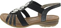 Remonte Dames R3605 riempjessandalen, grijs, 36 EU