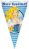 Folat Oktoberfest Bierpullen Mega Vlag - 90x150cm