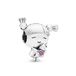 Pandora Moments Dames Bedel Zilver - Roze