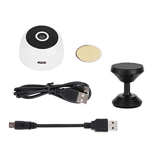 Redxiao Cámara web de 1080P WiFi, cámara IP de alta resolución del monitor remoto de la aplicación, para la tienda de oficina(white)