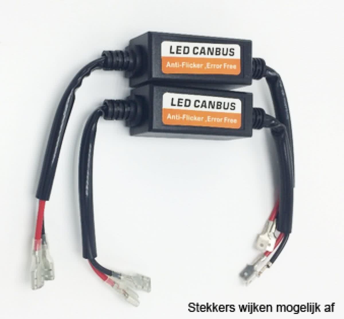HaverCo Anti-flikker module H7 voor LED koplampen / Voorkomt foutmeldingen Canbus / Set van 2