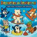 Deportes de Invierno - Libro para colorear con animales