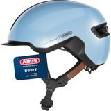 ABUS Fietshelm HUD-Y met achterlicht, iced blue, S