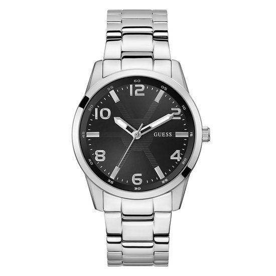 GUESS Monte GW0804G2 Herenhorloge Zilverkleurig Staal Ø 42 MM