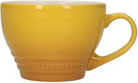 Le Creuset Grote Cappuccino Mok Nectar 0,4l Aardewerk Geel