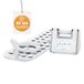 medisana BBS-bubbelbad, whirlpoolmat met aromadispenser, 3 intensiteitsniveaus, timerfunctie, geschikt voor elk bad, met afstandsbediening, 2de generatie