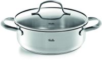 Fissler San Francisco Casserole Basse avec Couvercle en Verre - 1L - Ø 16cm