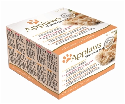 Applaws cat blik adult multipack chicken selection