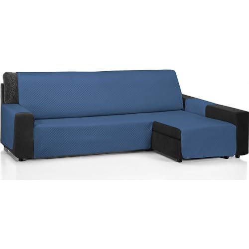 ECOMMERC3 Bankhoes Chaise Long 240 cm - Blauw