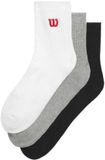 Wilson Quarter Top Sokken 3 Eenheden Veelkleurig EU 35-37 Man,Vrouw