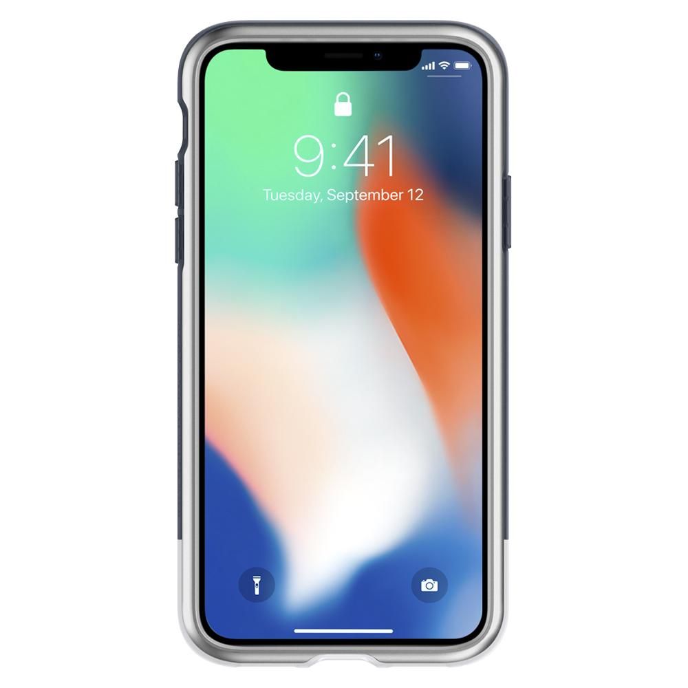 Spigen Classic C1 iPhone X hoesje zwart