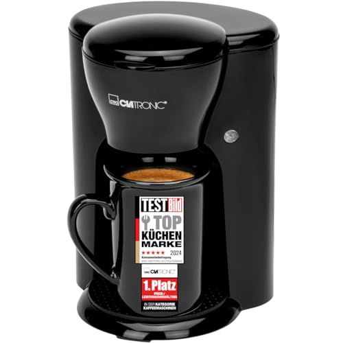 Clatronic KA 3356 1-kops koffiezetapparaat met keramische mok