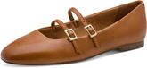 Tamaris Dames Ballerina's 1-22142-44 Bruin