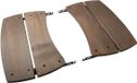 Big Green Egg Zijplankjes voor Medium BBQ - Hout, Bruin