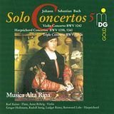 Outhere Gregor Hollmann, Rudolf Innig, Bernward Lohr, Ludger Remy, Musica Alta Ripa - J.S. Bach: Complete Solo Concertos Vol 5 (CD)