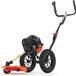 FUXTEC FSR152 Thermique Débroussailleuse sur roues 51,7cc 2 temps 44cm largeur de coupe 1,35kW