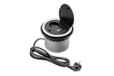GTV Charger inbouwstopcontact, 1 x Schuko met aarding, USB 5 V 2 A, met kabelverlenging