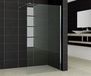 Bagno Bathroom Gradara Abierto Douchewand 30 cm - 8 mm - Chroom - Links en rechts - NANO