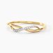 Smina Bague Or Jaune Diamant