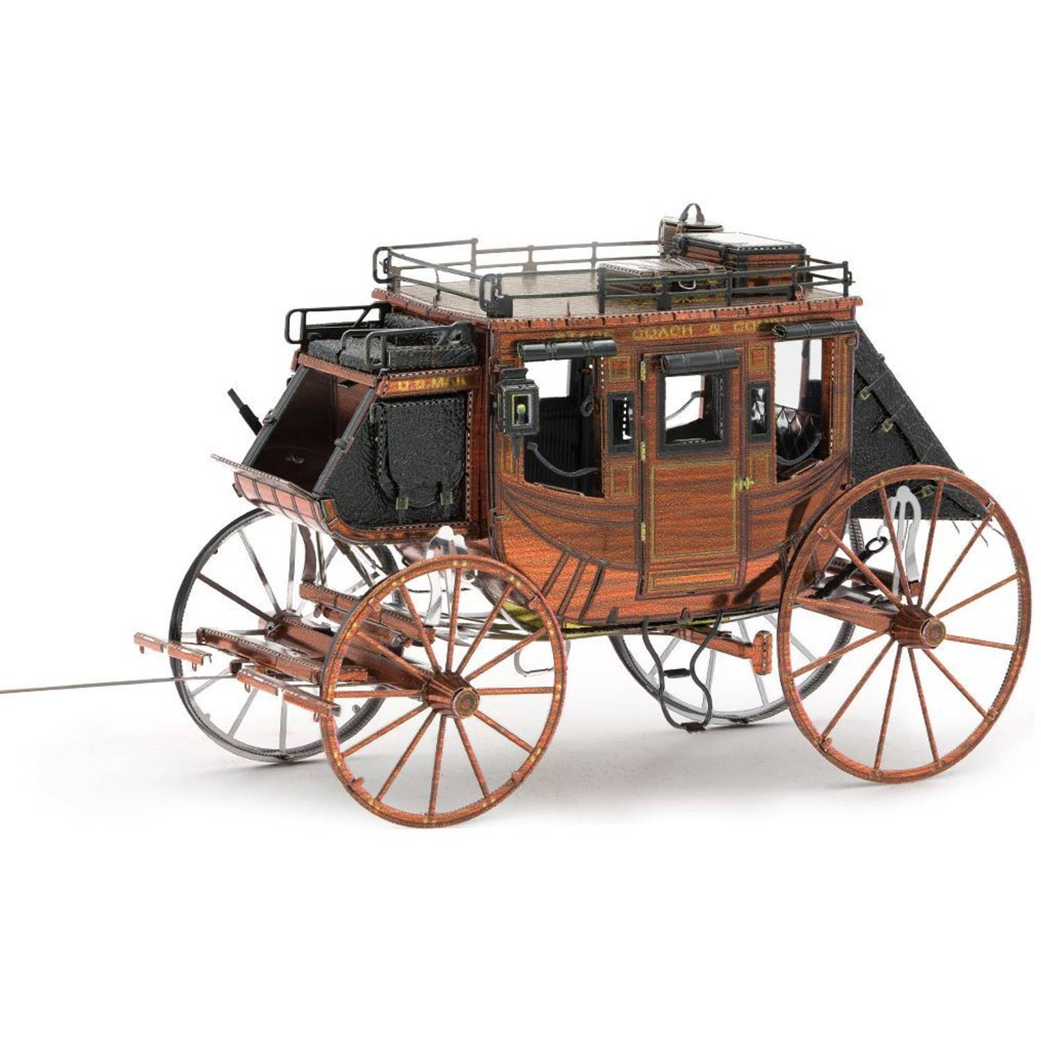 Metal earth Wild West: Stage Coach 14,5 Cm