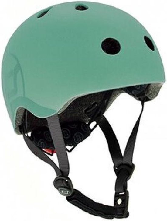 Scoot & Ride Scoot and Ride Helm S Forest groen