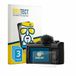 BROTECT Bedifol Screenprotector 3 Stuks voor Canon PowerShot V1 Premium Beschermglas transparant
