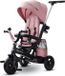 Kinderkraft EASYTWIST Tricycle - Rose - Siège pivotant à 360° - Réglable et pliable