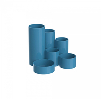 MAULtubo Pen Holder - Blue - 6 Compartments