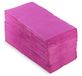 Saten Morigami Saten Premium Handdoek 40x40, 2-laags, 1/8 vouwen, 80 servetten, kant, Fuchsia