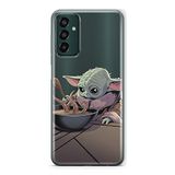 ERT GROUP mobiel telefoonhoesje voor Samsung M13 4G origineel en officieel erkend Star Wars patroon Baby Yoda 027 optimaal aangepast aan de vorm van de mobiele telefoon, gedeeltelijk bedrukt