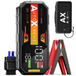 AutoXtreme Jumpstarter 12V voor Auto – 620CCA – Boost Mini 3750 – Starthulp met Forcestart, LED-scherm & Powerbank – Incl. Zaklamp & Opbergkoffer