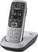 Gigaset E560 téléphone DECT sans fil, argent, avec grandes touches, compatible avec les appareils auditifs, bouton SOS, son HDSP, extra fort