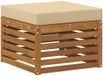 vidaXL - Buiten - Voetenbank - Massief - Acacia - Hout - Naturel