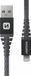 Swissten Aramid USB-A naar Lightning kabel - 1.5M - Zwart