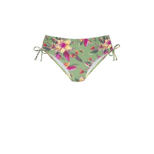 Lascana Bikinibroekje groen/roze/geel