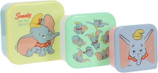4KidsOnly Disney Snackbox 3in1 - Dumbo