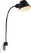 BRILONER Bedlamp - Flexibel - Zwart - E27 - 10W - 63cm