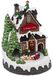 Feeric lights & Christmas Feeric Christmas Kerstdorp tafereel cadeaufabriek - met muziek en led verlichting - H25 cm - muziekdorp