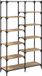 vidaXL Boekenplank 9-laags 100 x 32 x 170 cm Bewerkt hout