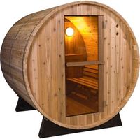 Fonteyn Barrelsauna 4 ft. Rustic