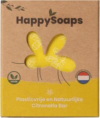 HappySoaps Anti-Insect Bar Citronella & Krachtige Munt - 40g
