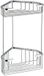 Sapho Gedy Smart - Dubbele planchet 20x33x15 cm, chroom