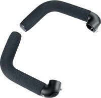 Ergotec Bar Ends Touring L - Zwart - Aluminium