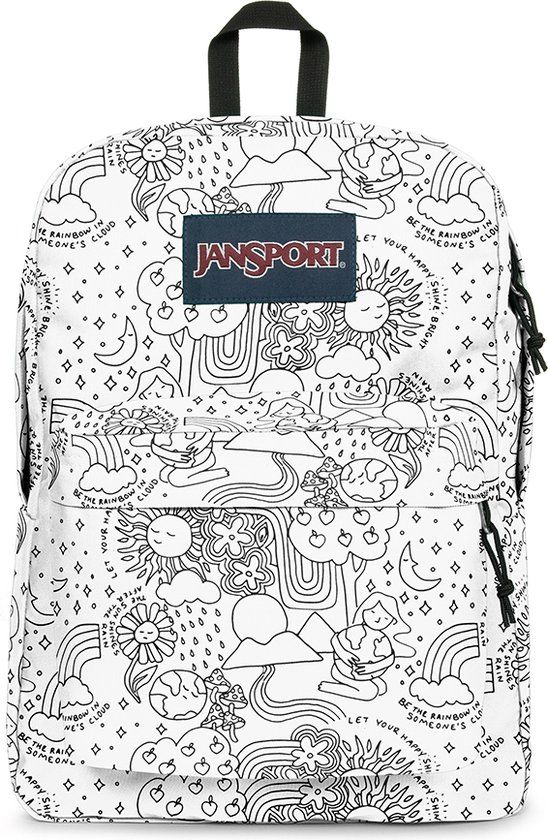 JanSport SuperBreak Backpack - DIY Color Me - 26L