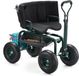 VEVOR Mobiele Tuinstoel met Draaibare Zitting en Uitschuifbare Handvat 810x480x690/770 mm