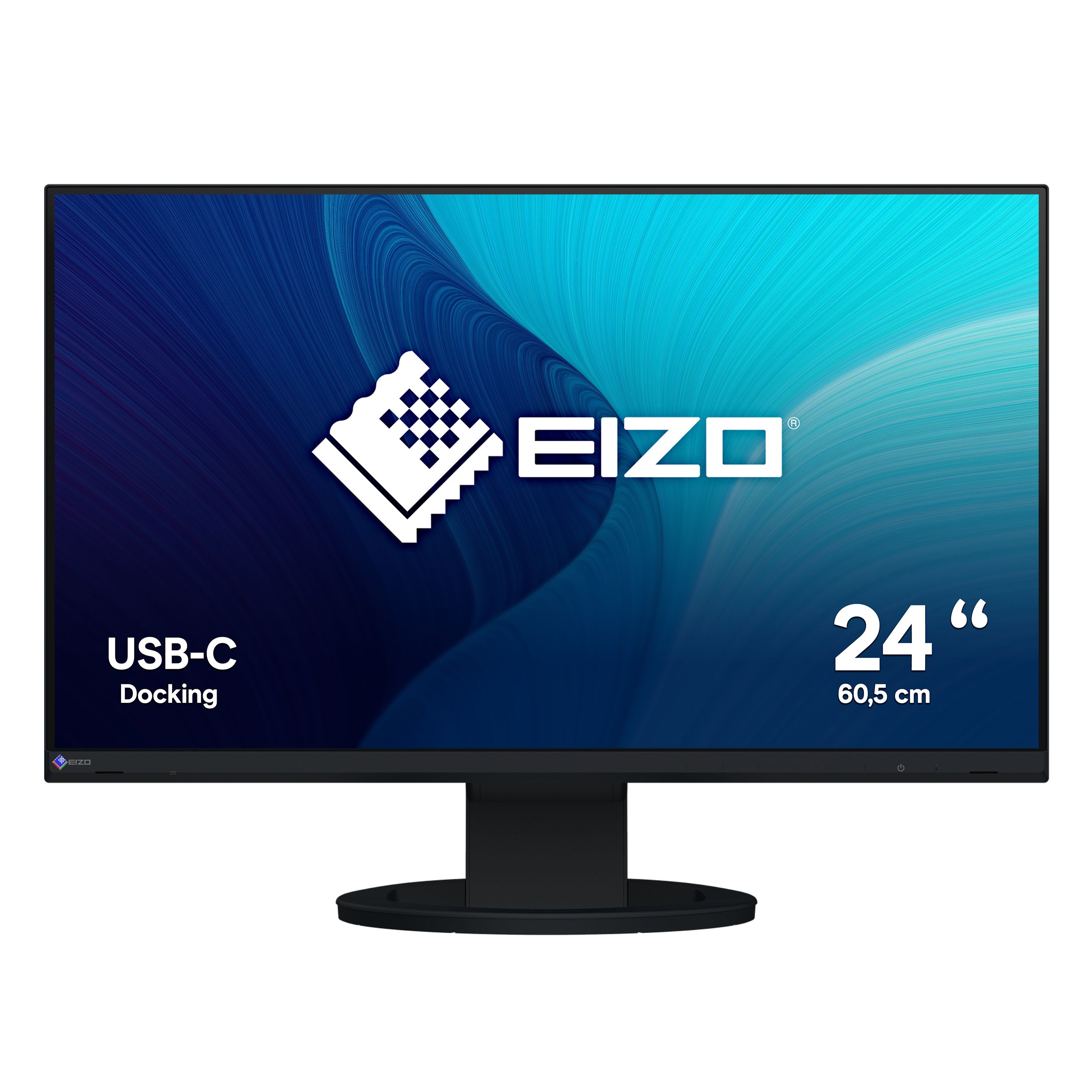 EIZO FlexScan EV2480-BK - 23.8" Full HD Monitor - LED - IPS - 60Hz - Zwart