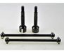 Carson Modelbouwaccessoires: X10EB aandrijfassen achter, 2 stuks