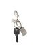 Calvin Klein Porte-clés 'DOG TAG' noir / argent